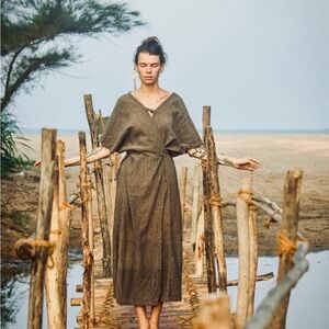 Kimono duster handmade in India